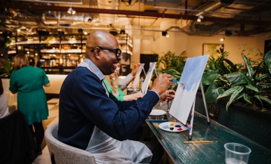 Sip & Paint Workshop At Unity Place