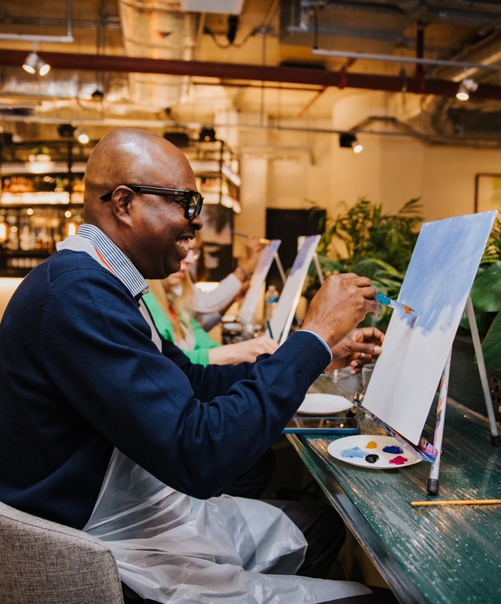 Sip & Paint Workshop At Unity Place