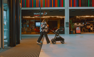 Entrance Baby Pram
