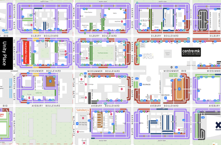 Parking Map Unity Place