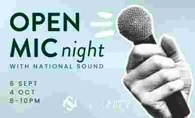 Open Mic Night USL (Twitter Post)